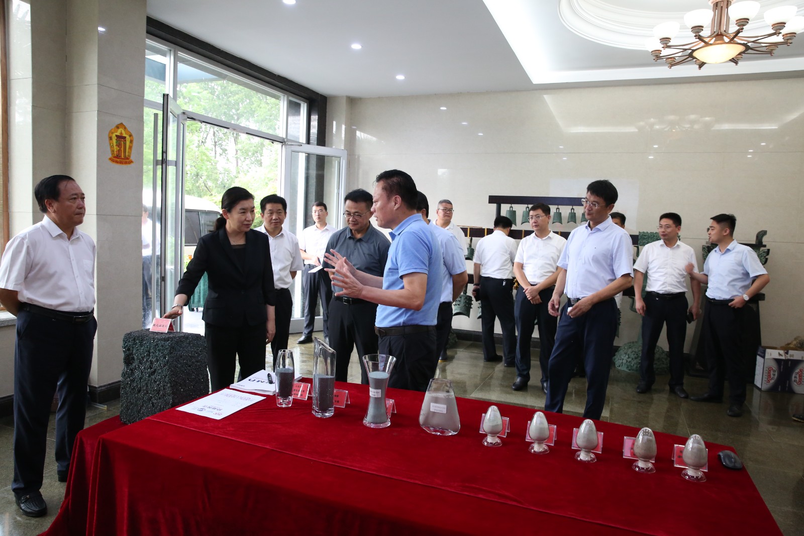 张宏伟赴滕州市级索镇调研